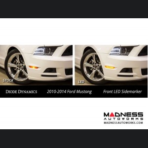 Ford Mustang LED Sidemarkers - Set - Smoked